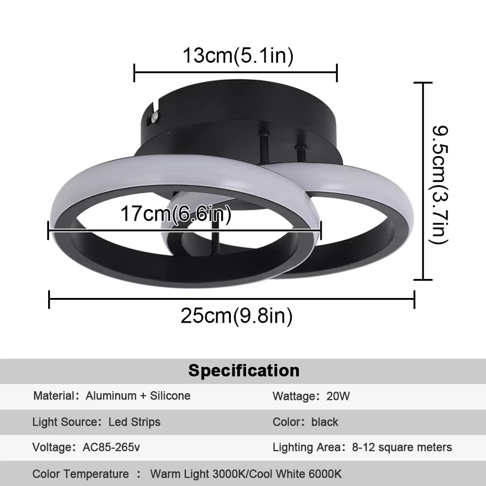 Modern Acrylic LED Ceiling Light Nordic Style Chandelier Design Pendant Light Cloakroom Bedroom Ceiling Lamp Lustres UK Luminair