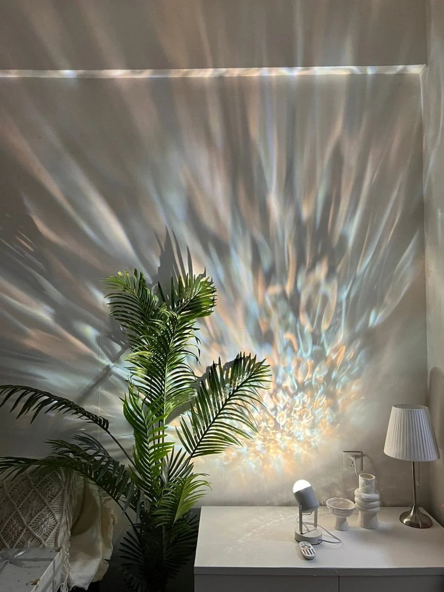 Ripple Projector Decorative Table Lamp - Creative Modern Ambient Night Light