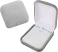 Necklace Gift Box Velvet for Jewellery Small Gift Box Necklace Pendant Display Case Jewelry Boxes for Women Men Wedding Anniversary